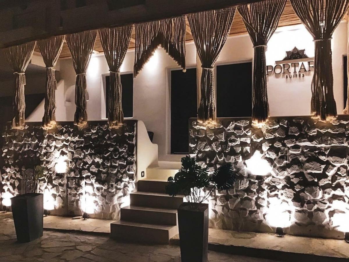 Portara Seaside Luxury Suites Naxos City Bagian luar foto