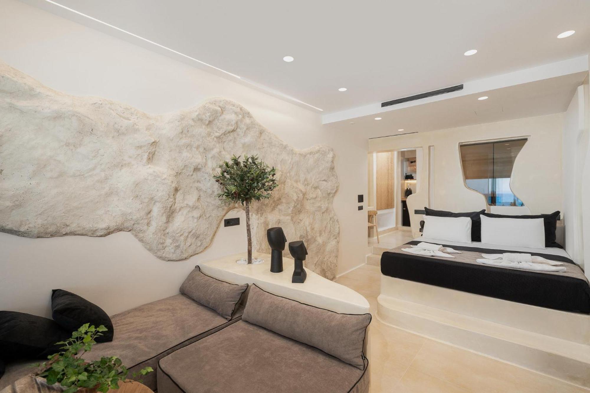 Portara Seaside Luxury Suites Naxos City Bagian luar foto