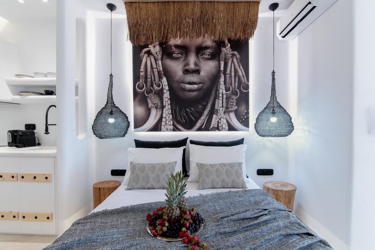 Portara Seaside Luxury Suites Naxos City Bagian luar foto